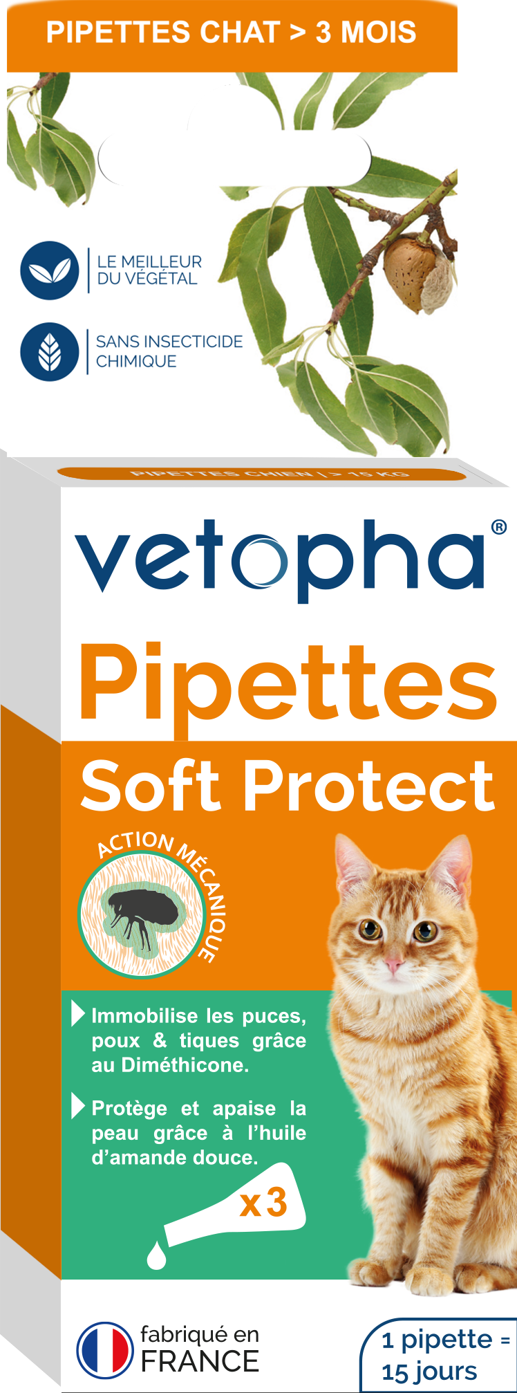 VETOPHA pipettes soft protect chat