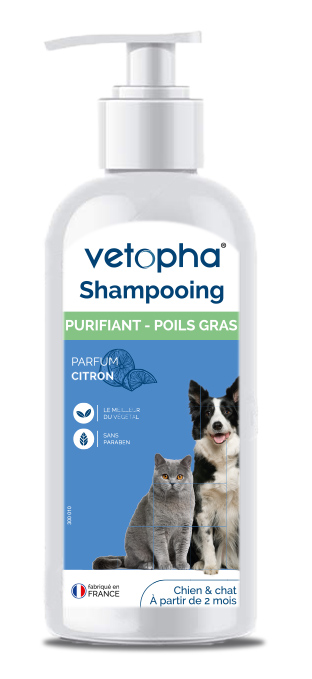 VETOPHA - Shampooing PURIFIANT - 3D