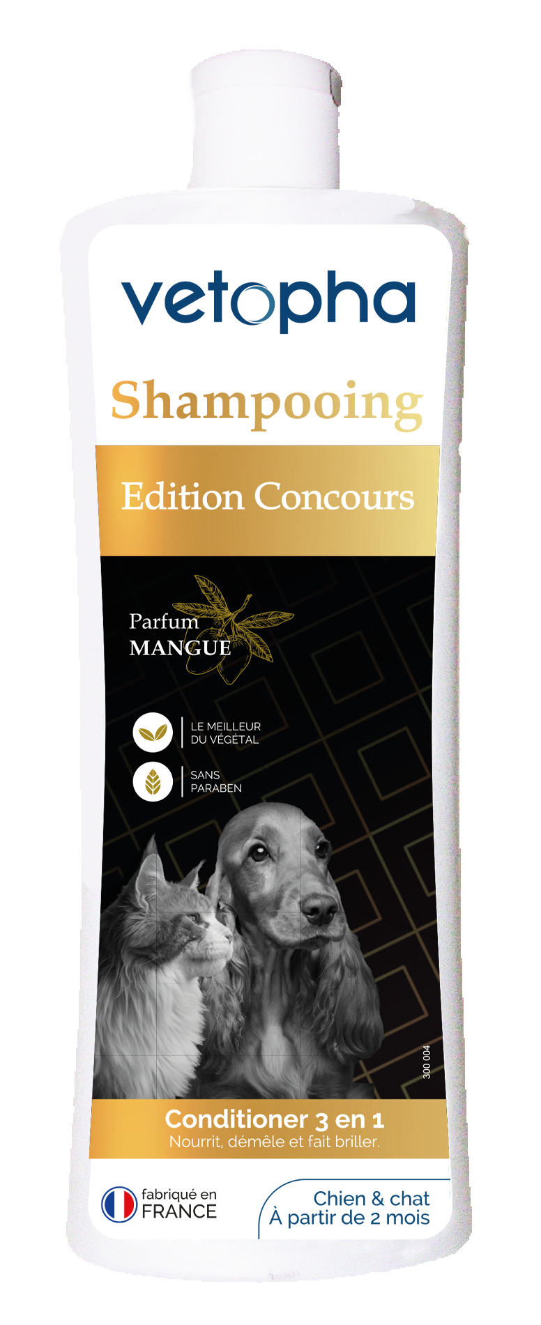 VETOPHA - Shampooing concours - 3D