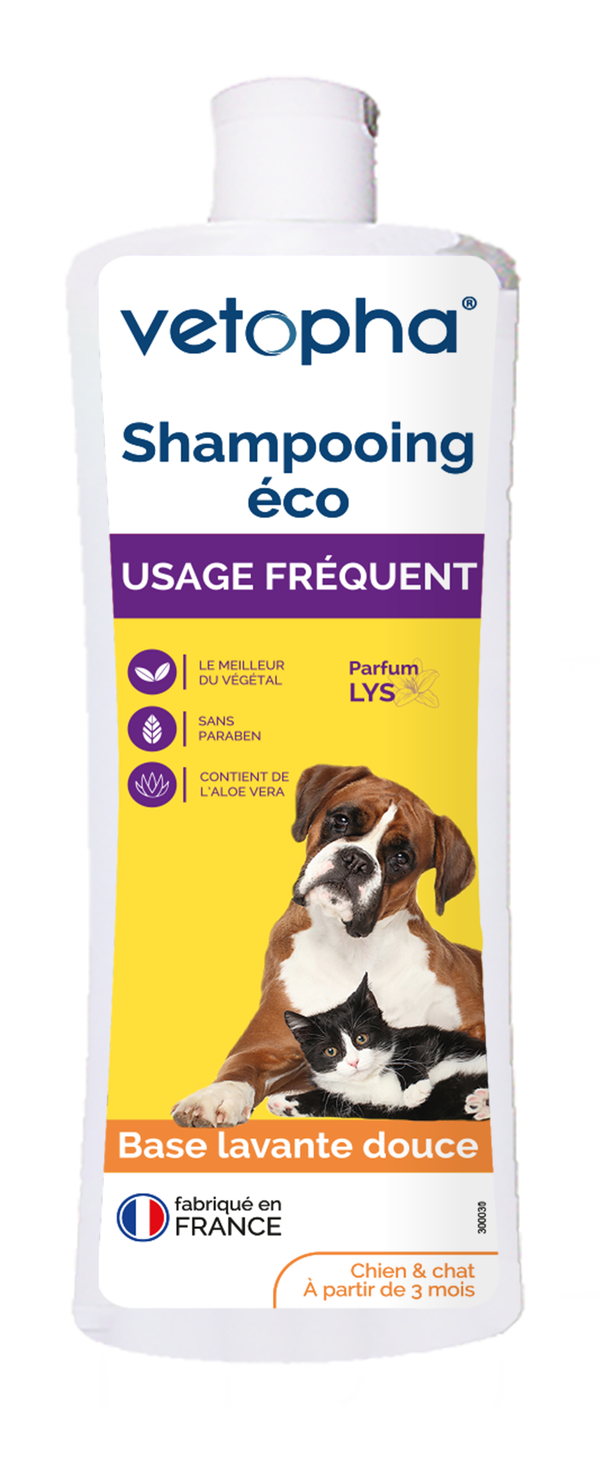 vetopha - SHAMPOOING CLASSIQUE-USAGE FREQUENT - 3D